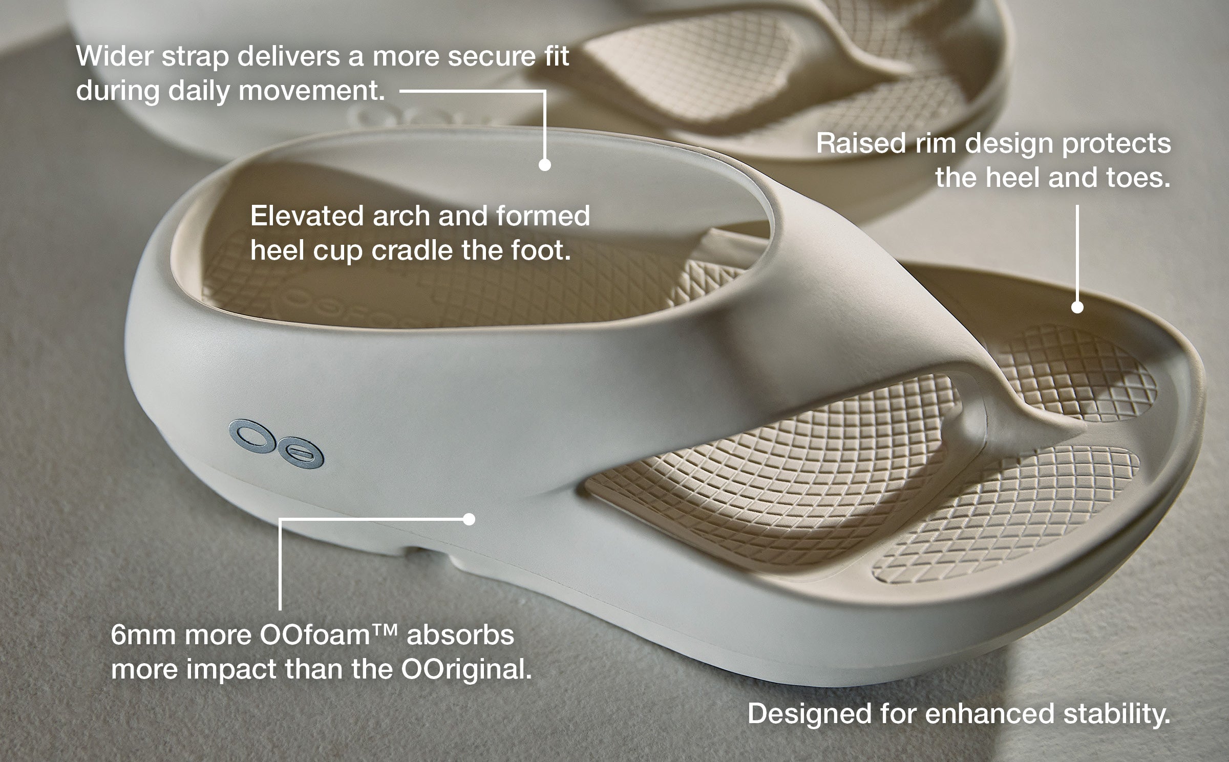Women's OOriginal PLUS Sandal - Chalk