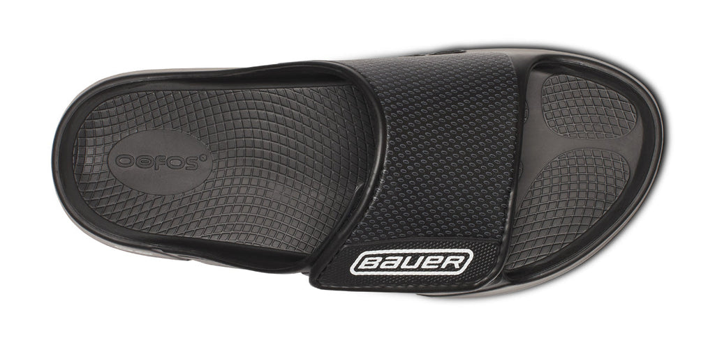BAUER/OOFOS Women's OOahh Sport Flex Sandal – Black